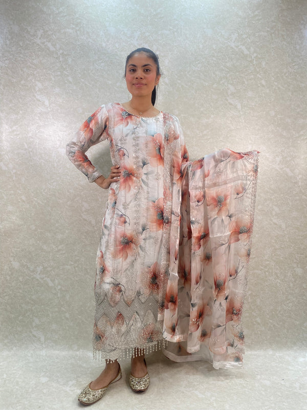 shimmer organza print 1
