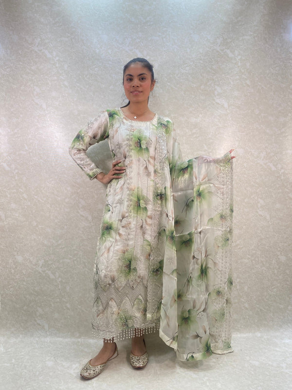 shimmer organza print 2