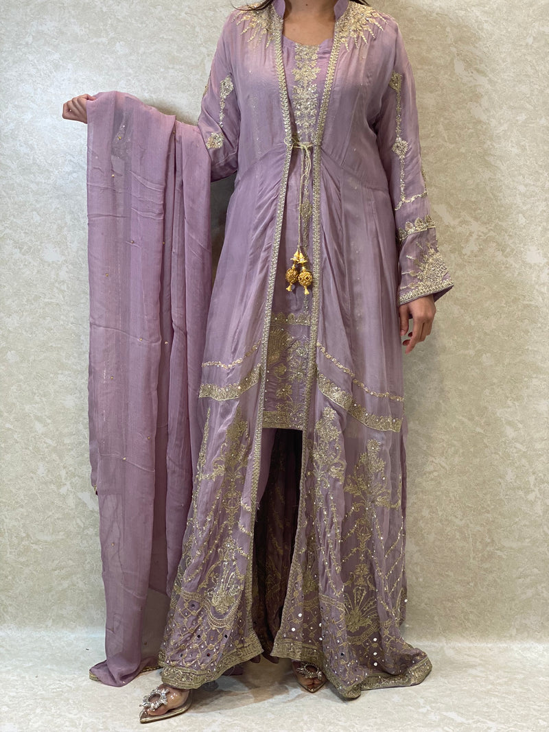 Lilac Jacket Dress
