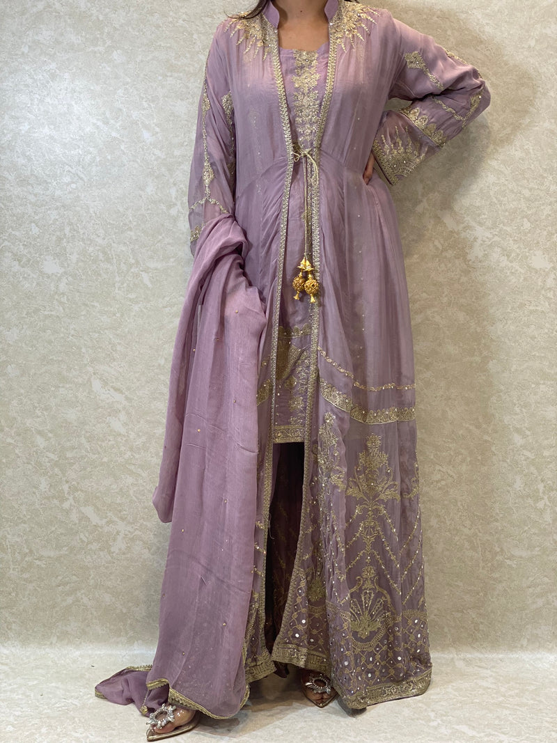 Lilac Jacket Dress
