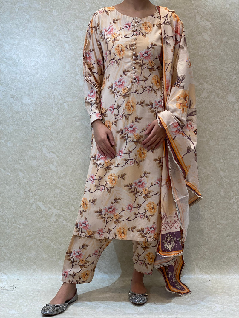 Floral Shalwar Suit