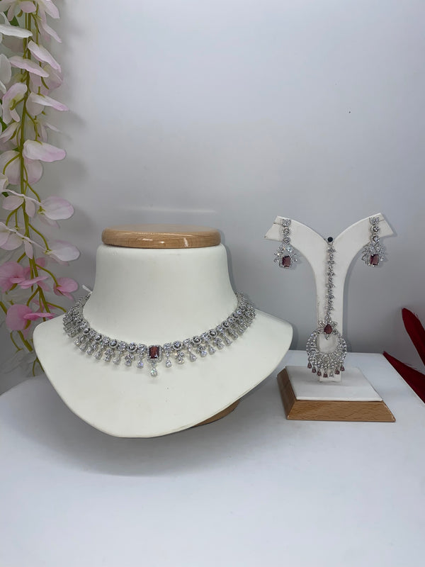 AD silver & purple