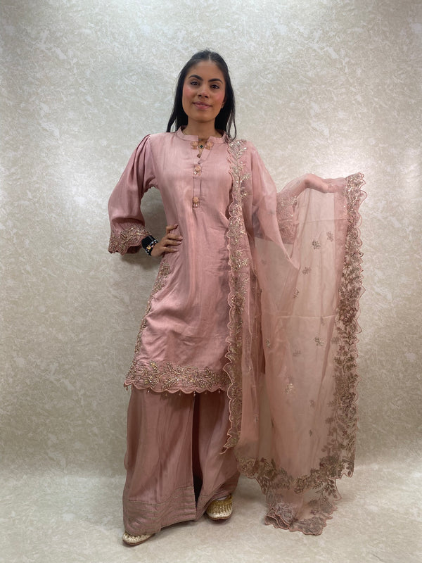 pink satin