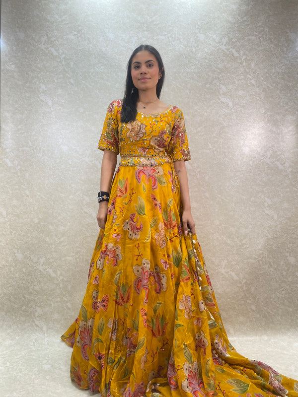 yellow floral