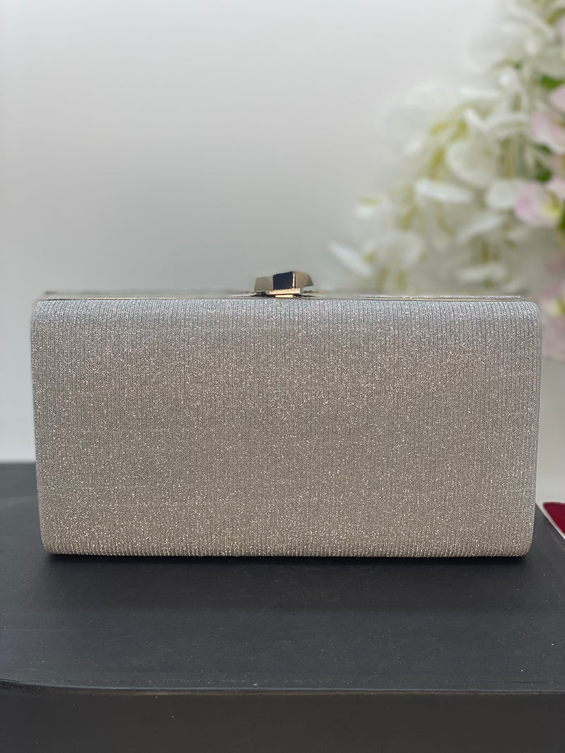 silver clutch