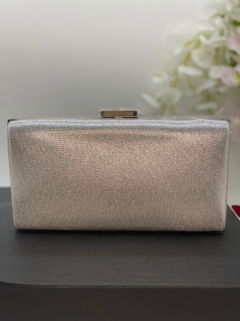 silver clutch