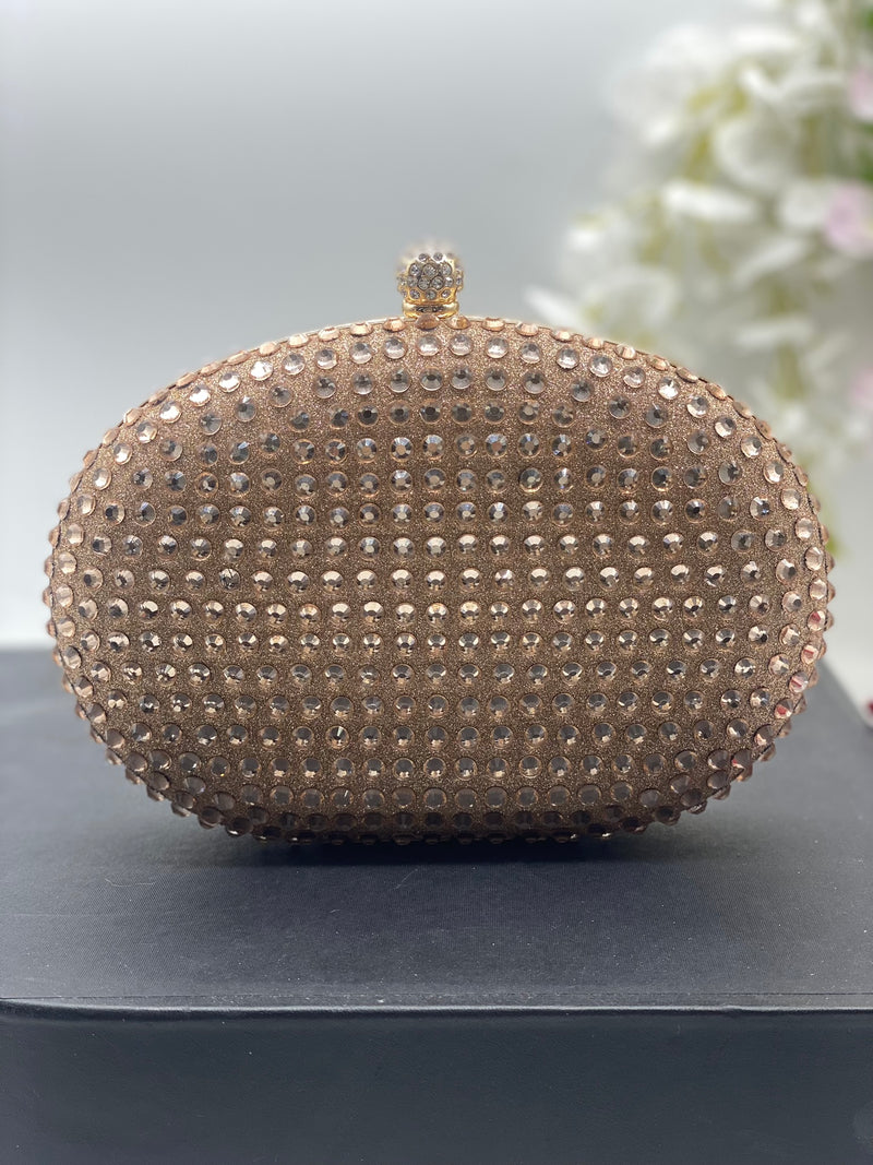 rose gold clutch