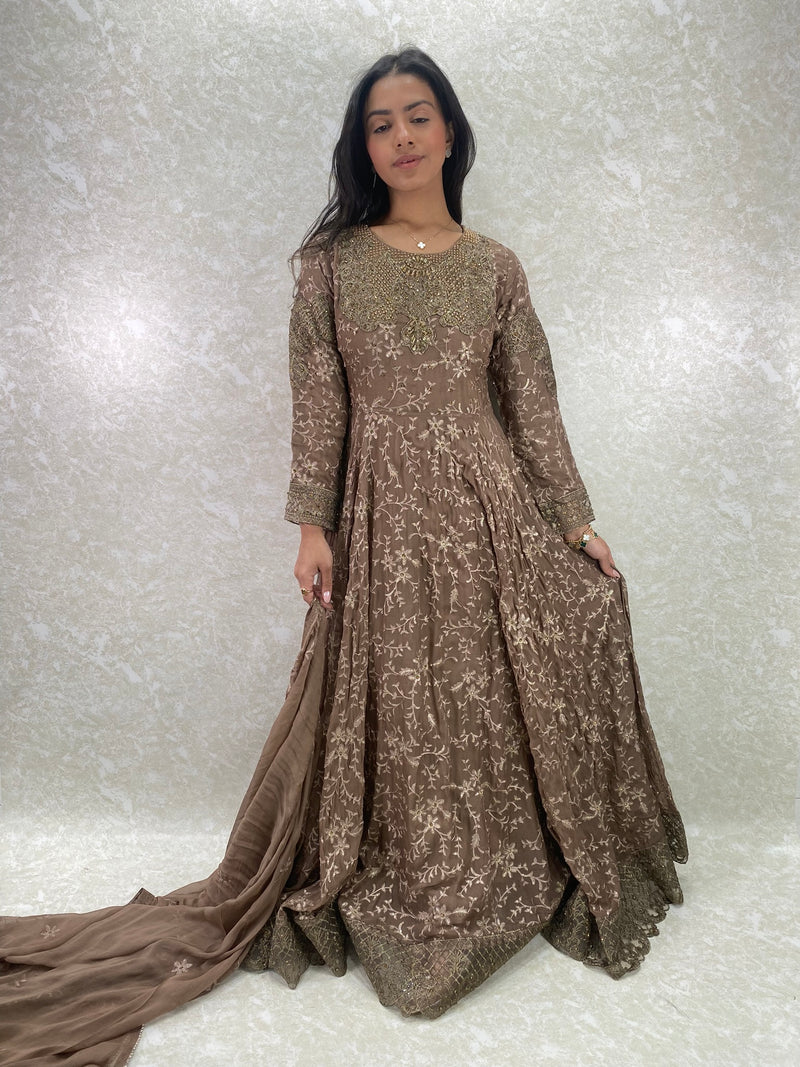 Mocha gown