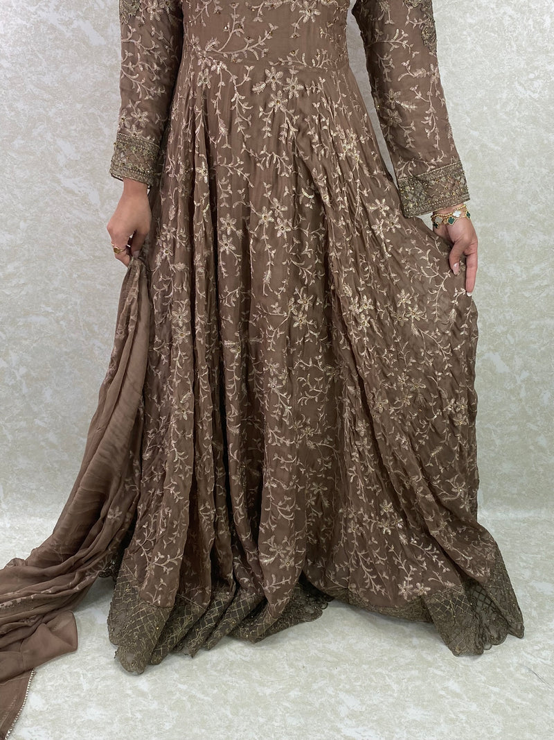 Mocha gown