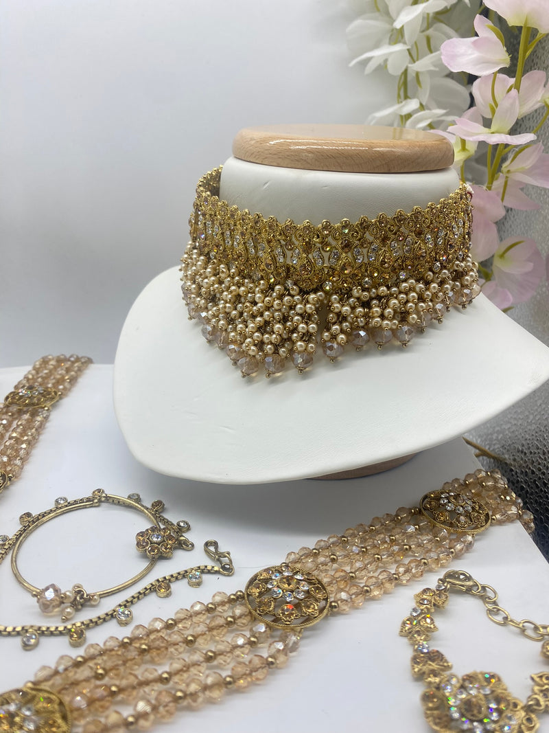 Bridal Gold and Champagne