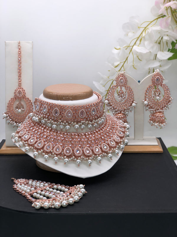 pearl & Rose gold - Sai Fashions (UK) Ltd.