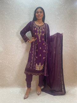 purple agha noor