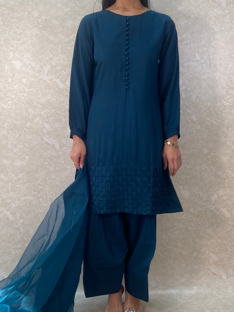 Sea Green Chiffon