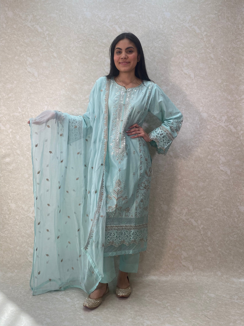 Azure Chiffon