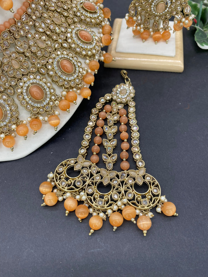 peach & gold - Sai Fashions (UK) Ltd.