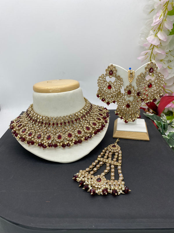 Maroon & Gold - Sai Fashions (UK) Ltd.