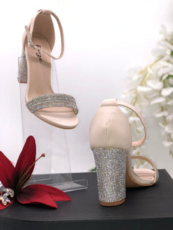 Beige heels - Sai Fashions (UK) Ltd.